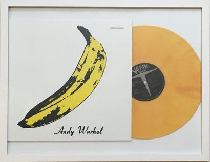 VINYLES The velvet underground and Nico
Impression sur pochette de disque et disque...