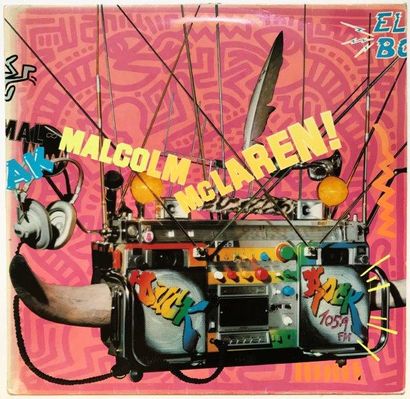 VINYLES Malcolm Mc Laren - Duck Rock
Impression sur pochette de disque vinyl et disque...