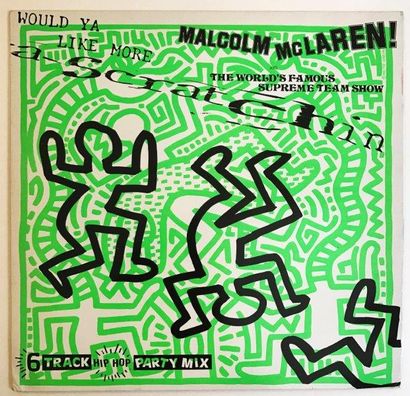 VINYLES Malcom McLaren- Would ya like more scratchin
Impression sur pochette de disque...