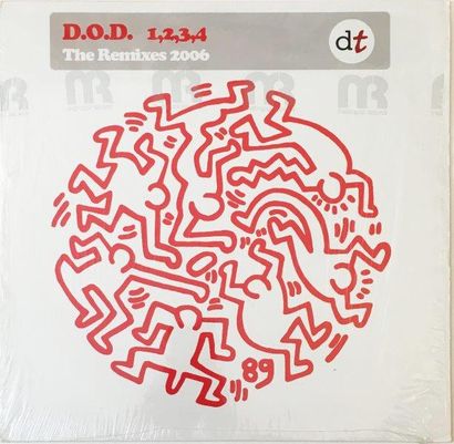 VINYLES DOD 1,2,3,4 The remixes, 2006
Impression sur pochette disque vinyl et disque...