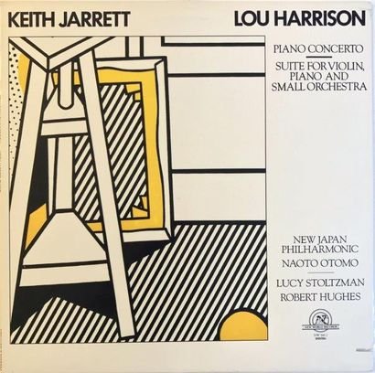 VINYLES Keith Jarret et Lou Harrison- Piano concerto
Impression sur pochette disque...