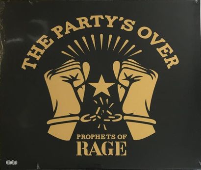 VINYLES Prophets of Rage- The party's over, 2016
Impression sur pochette de disque...