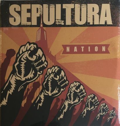 VINYLES Sepultura- Nation
Impression sur pochette de disque et disque vinyl
Offset...