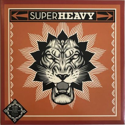 VINYLES SHEPARD FAIREY (Américain, né en 1970)
Super Heavy
Impression sur pochette...