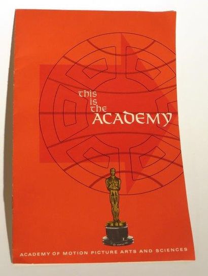 null Carnet de la cérémonie des Oscars
23,5 x 15,5 cm
On y joint environ 6 tirages...