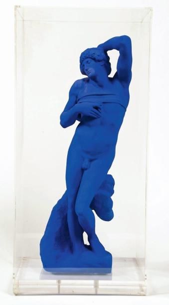 Yves KLEIN (1928-1962) 

L’ESCLAVE MOURANT D’APRES MICHEL-ANGE, 1962-1992

Pigments...