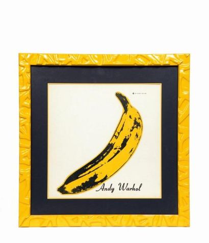 Andy Warhol (1928-1987) 

VELVET UNDERGROUND AND NICO

Impression offset sur la pochette

du...