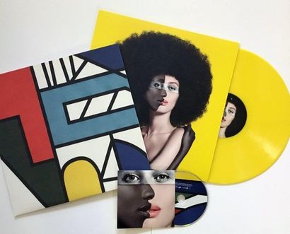 VINYLES M - Lamomali
Impression sur pochette de disque vinyl portant la mention "...