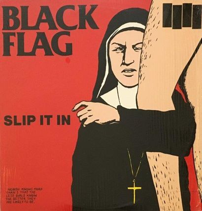 PETTIBON Raymond (Américain, né en 1957) Black Flag- Slip it
Impression sur pochette...