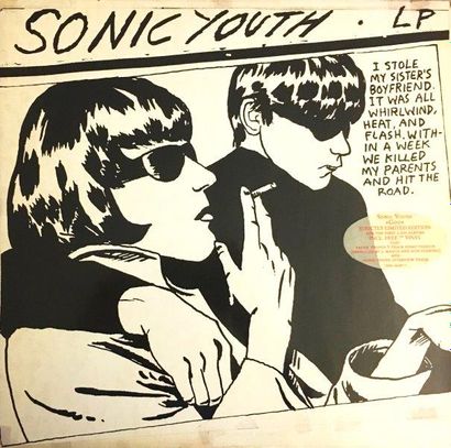 PETTIBON Raymond (Américain, né en 1957)S Sonic Youth.
Impression sur pochette de...