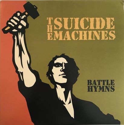 VINYLES The suicide machine- Battle hyms, 2013
Impression sur pochette de disque...