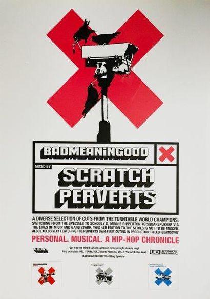 null Affiche poster de promotion de la série de de disque Badmeaningood 

dont les...