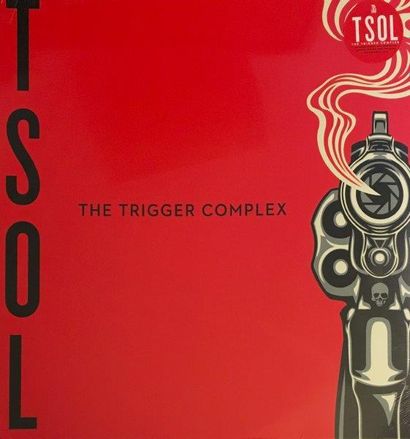VINYLES Tsol- The trigger complex, 2017
Impression sur pochette de disque portant...
