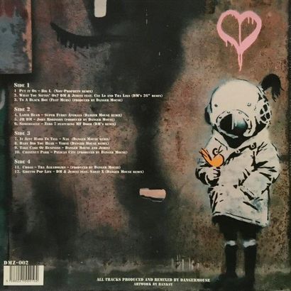 VINYLES Danger Mouse-From man to house, 2007
Impression offset sur pochette de disque...