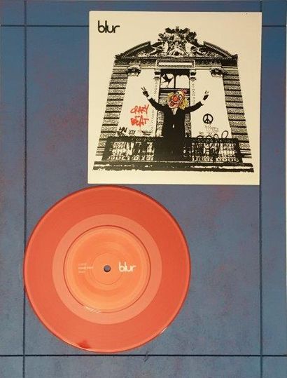 VINYLES Blur-Crazy Beat ( disque rouge)
Impression sur pochette de disque vinyl et...