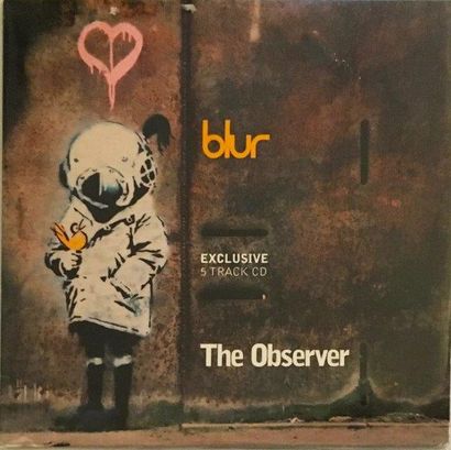VINYLES Blur- The observer ( 5 track cd)
Impression sur pochette cartonnée de CD...