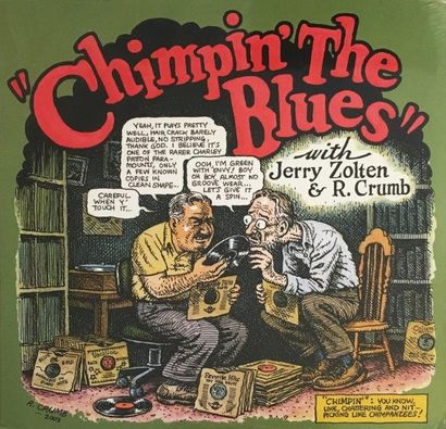 CRUMB Robert (Américain, né en 1943) Harmonica Blues- Cheap thrills- cheap suit serebaders...