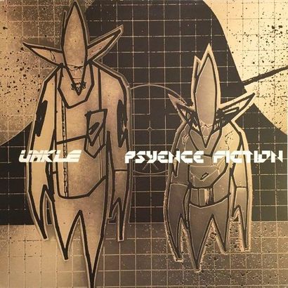FUTURA 2000 (né en 1955) UNKLE- Psyence fiction
Impression sur pochette de disque...