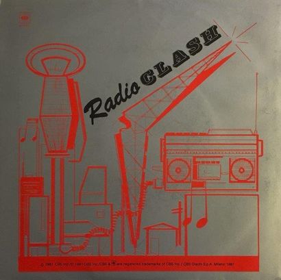 FUTURA 2000 ( Américain, né en 1955) The Clash-Radio Clash
Impression sur pochette...