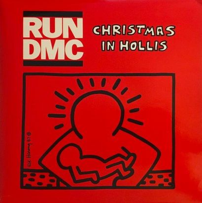 VINYLES Christmas in Hollis- rouge RUN DMC
Impression sur pochette de disque et disque...