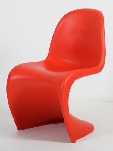 Verner PANTON - édition Vitra -1959 
Suite de six chaises modèle " S chair" polypropylène...
