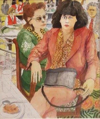 David AZUZ (1942-2017) 

Femmes au casino

Aquarelle sur papier signé en bas à g...