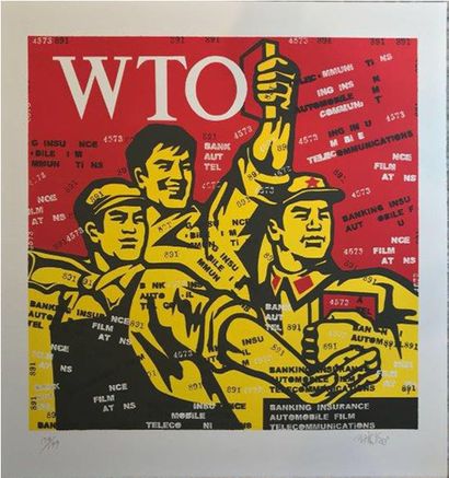GUANGYI Wang ( Chinois, né en 1957) 

Great Criticism: WTO, 2006

Lithograhie en...