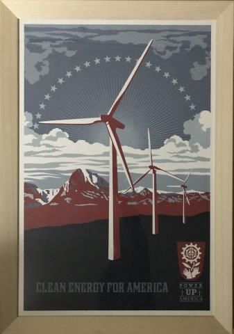 
Clean Energy for america, 2009
Sérigraphie...