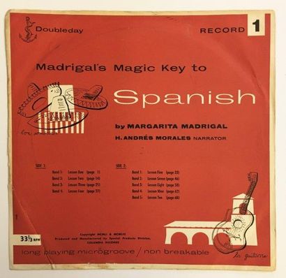 VINYLES 

Madrigal's magic key to Spanish- record1 et record 2

Deux impressions...
