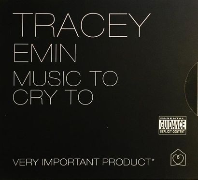 EMIN Tracey ( Britannique, née en 1963) 

Music to Cry to

Impression sur pochette...