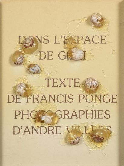 CLAUDE GILLI (1938-2015) ESCARGOTS, 1979

Texte de Francis Ponge

Ouvrage enrichi...