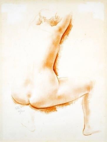 VOLTI Antoniucci (1915- 1990) Femme nue de dos
Lithographie en couleurs signé et...