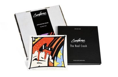 JOHN CRASH MATOS ( né en 1961) The Real crash
Livre avec une sérigraphie en couleurs...