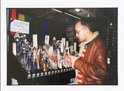 BENHAMOU SERGE BENHAMOU Serge
Keith Haring, novembre 1990
Tirage cartoline couleurs...