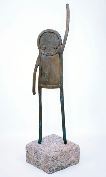 STIK (Britannique né en 1979) STIK (Britannique né en 1979) Liberty, 2013 Sculpture...