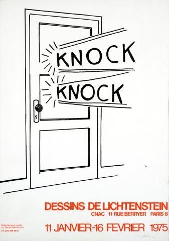LICHTENSTEIN ROY (1923-1997) LICHTENSTEIN Roy (1923-1997)

Knock Knock

Poster of...