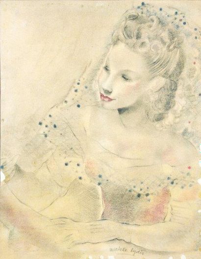 LYDIS Mariette (1890-1970) LYDIS Mariette (1890-1970)

Jeune femme

Encre et crayon...