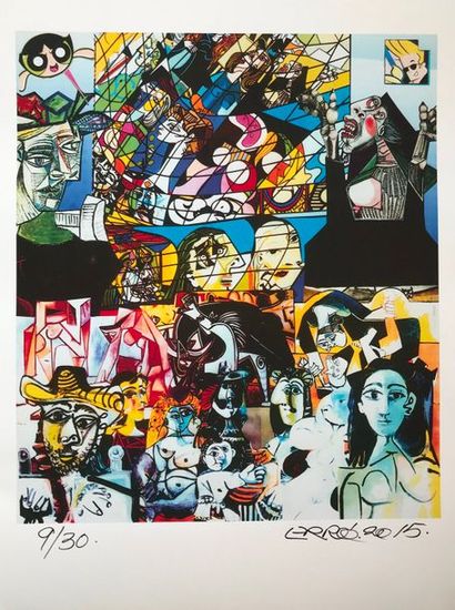 ERRÓ Guomundur (né en 1932) ERRÓ Guomundur (né en 1932) 

Picasso Panorama, 2015

Estampe...