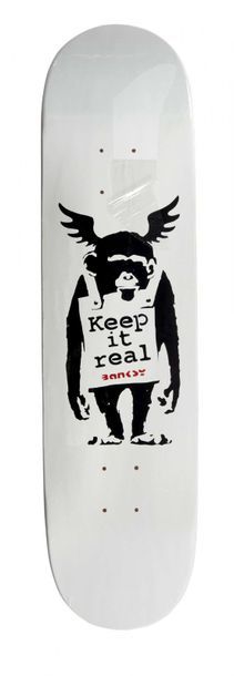 BANKSY (né en 1975) BANKSY (né en 1975) 

Keep It Real 

Sérigraphie sur planche...