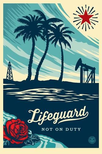 Shepard FAIREY (né en 1970) SHEPARD FAIREY (né en 1970)

Lifeguard not on duty, 2017

Sérigraphie...