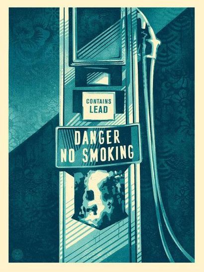 Shepard FAIREY (né en 1970) SHEPARD FAIREY (né en 1970)

Danger no smoking, 2016

Sérigraphie...