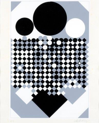 VASARELY Victor (1906-1997) VASARELY Victor (1906-1997)

Antares

Sérigraphie en...