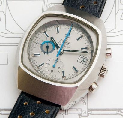 OMEGA (Chronographe / Seamast er Jedi réf. 176.005), vers 1974 Chronographe de pilote...