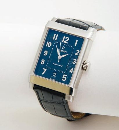 ETERNA - MATIC (1935 Grande Automatique), vers 2008 Grande montre rectangulaire réédition...