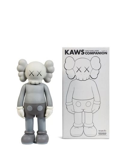 KAWS (Américain, né en 1974) Companion (Gris), 2004

Figurine en vinyle peint

Empreinte...