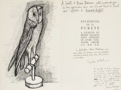 Bernard BUFFET (1928-1999) Bernard BUFFET (1928-1999)

OWL, 1953

India ink on paper...