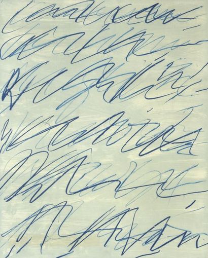 Cy TWOMBLY (1928-2011) Cy TWOMBLY (1928-2011)

NOVEL NOTES I, 1970

Signed colour...