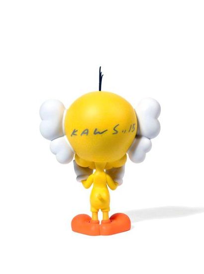 KAWS (né en 1974) KAWS TWEETY (Yellow), 2010


Figurine en vinyle peint


Signée...