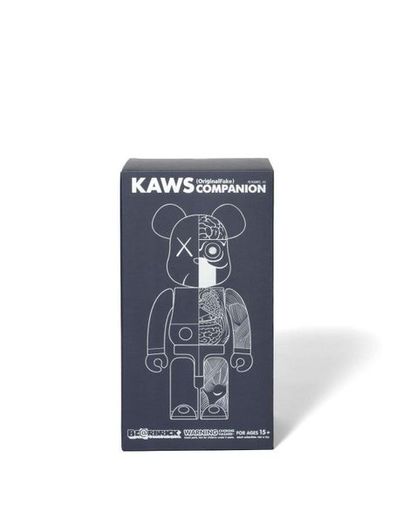 KAWS (né en 1974) BEARBRICK COMPANION (ORIGINALFAKE)


400 % (Grey), 2010


Figurine...