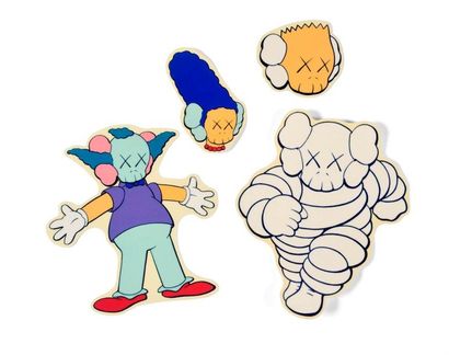 KAWS (né en 1974) TOKYO FIRST (4 STICKERS), 2001


Lithographie offset en couleurs...